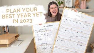 2023 PLANNING! My calendar system for planning a productive year and crushing my business goals 