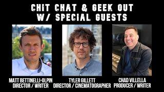 Chit Chat & Geek Out With Matt Bettinelli-Olpin, Tyler Gillett & Chad Villella | Radio Silence