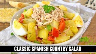 Spanish Country Salad | One of Spain's most ICONIC Recipes