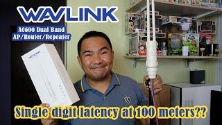 WAVLINK AC600 (Aerial HD2) Dual Band Outdoor Wi-Fi Range Extender Test | JK Chavez