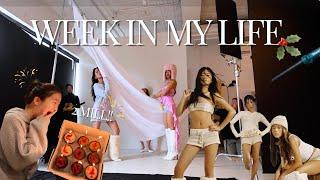 A WEEK IN MY LIFE AS AN INFLUENCER | 2 MILLION SURPRISE, CHRISTMAS PHOTOSHOOT!