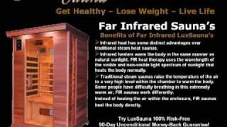 Luxsauna Infrared Sauna Video - Benefits of Far Infrared Sauna's