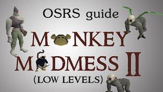 [OSRS] Monkey Madness 2 quest guide (low/med levels)