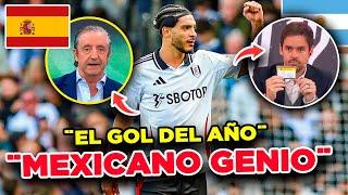 ¡ESPAÑOLES y ARGENTINOS SE EMOCIONAN con EL GOLAZO de RAÚL JIMÉNEZ! EL MEXICANO EN INGLATERRA