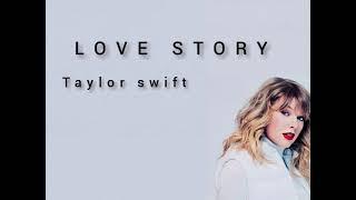 LOVE STORY(lyric + picture) - Taylor swift