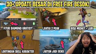 30+ UPDATE BESAR DI FREE FIRE BESOK! BANYAK BANGET ITEM DAN FITUR BARU RILIS!