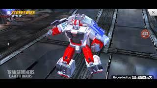 Total devastation. Battle between autobots and decepticons. Transformers earthwars