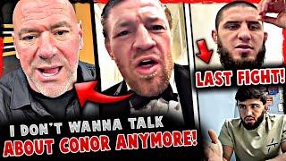 Dana White has issued a NEW STATEMENT on Conor McGregor / Islam Makhachev's last LIGHTWEIGHT FIGHT!