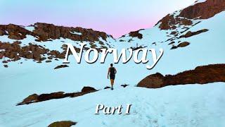 norway travel diary ~ west fjords, van life & hiking in the snow ️