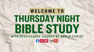 Thursday Night Live Bible Study | "The Power of Prayer" | October 3, 2024