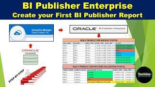 Create Database Reports with BI Publisher Enterprise - BIP Reports - Free Reporting App with OEM 13c