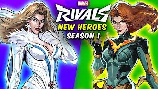 New LEAKED PHOENIX & EMMA FROST Hero Abilities & Season 1 RELEASE DATE in MARVEL RIVALS