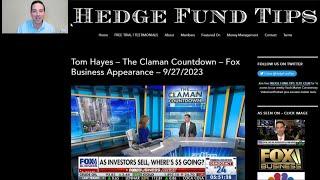 Hedge Fund Tips with Tom Hayes - VideoCast - Episode 206 - September 28, 2023