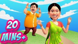 15 Minutes of Nonstop Rhymes + Baba Blacksheep + Johnny Johnny & More TMKOC English Rhymes |