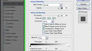 Create an Outline Text Effect in Photoshop CS3