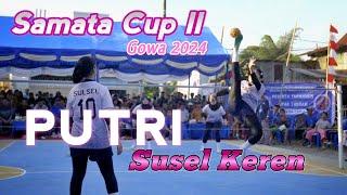 ATLET PUTRI SULSEL MEMBUKA TARKAM SAMATA CUP II 2024