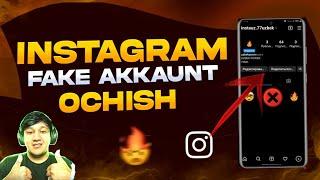 INSTAGRAM FAKE AKKAUNT OCHISH  // CHEKSIZ KUNIGA 50 TA FAKE AKKAUNT OCHISH // NAKRUTKA TEKIN 