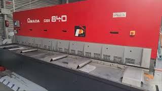 Lot 7: Amada GSII 840 Guillotine Shears