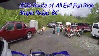 2016 Route of All Evil