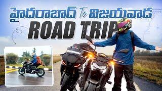 HYDERABAD TO VIJAYAWADA ON Z900️ // ROAD TRIP మరచిపోలేని ప్రయాణ #bike #z900 #vijayawada #shorts