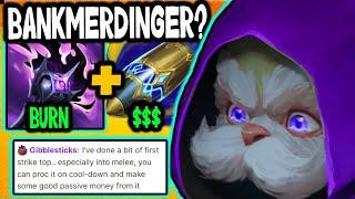 Heimerdinger but he's a toplane money printer that can 1v2....