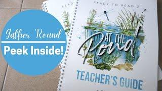 Gather 'Round Ready to Read | AT THE POND | Flip Through | Homeschool Kindergarten Curriculum