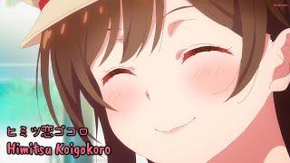 『Lyrics AMV』 Kanojo, Okarishimasu Season 2 OP Full 「 Himitsu Koigokoro - CHiCO with HoneyWorks 」