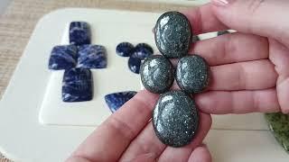 Натуральные камни (кабошоны) для изготовления украшений, прием заказов