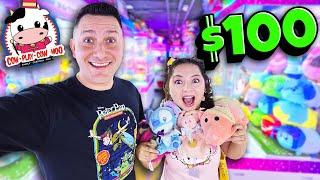 $100 Claw Machine Challenge! Singapore Edition!