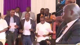 K.Kwanza MPs Denied Chance to Speak in Front of DP Gachagua, Instead Given Opportunity to Sing