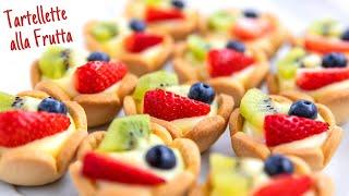 FRUIT SMALL TARTS Buffet Idea - Easy Recipe by Benedetta