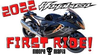 2022 Hayabusa Unboxing and FIRST Test Ride