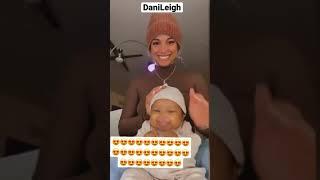 Singer DaniLeigh Shares More Sweet Moments With Her Baby Girl #danileigh #shorts #mommydaughtertime
