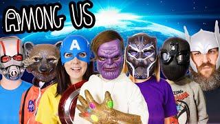 Among Us In Real Life, but as Avengers - Epic Hero Kids