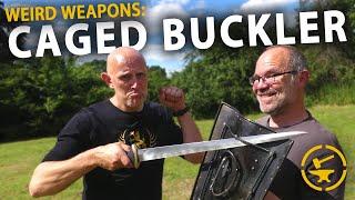 Weird Weapons: Caged Buckler! - Sword trapper.