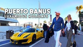 Puerto Banus Marbella Spain Luxurious Holidays December 2024 Update Costa del Sol Walk | Málaga [4K]