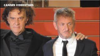 Sean Penn on the red carpet @ Cannes Film Festival 18 may 2023 presentation of the movie Black Flies