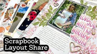 Scrapbook Layout Share + TONS of Scrapbooking IDEAS!