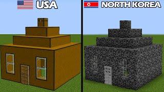 Minecraft In Different Countries be like: