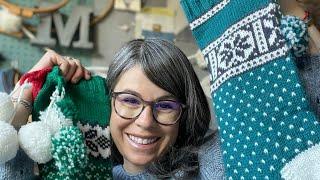 Episode 8: Sweaters, stockings, test knits oh my!