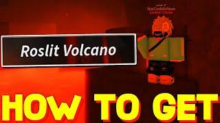 How To FISH in ROSLIT VOLCANO in FISCH! ROBLOX