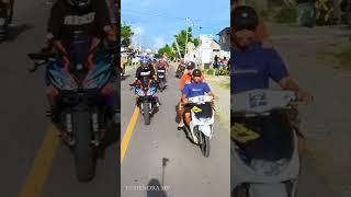 PUBLIC REACTION ZX25 part 02  #zx25r #akangmv #kawasaki #manadopunya