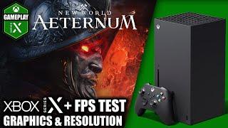 New World Aeternum - Xbox Series X Gameplay + FPS Test