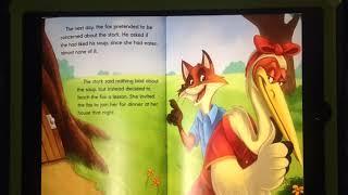 The Fox and the Stork/ Bedtime Stories for Kids in English/ Story Time/ Aesop's Fable/ Kids Stories.