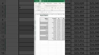 How to fill down blank cells in Excel! #excel #exceltips #exceltutorial #excelshorts