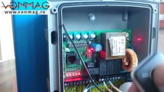 Programming V2 remote control for Calypso 400 gate openers