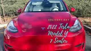 2022 Tesla Model Y 7 Seater Delivery Day