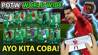 GW COBAIN POTW DAN HARUS JADI ANAK KONAMI UNTUK DAPATKAN DEWA RONALDO! BANTAI LAWAN RATING TINGGI!