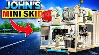 Ultimate Mini Pressure Washing Softwash Skid Setup- John’s Skid