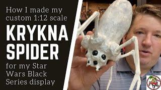 Custom 1:12 Krykna Spider for Star Wars Black Series Collection - The Mandalorian, Star Wars Rebels